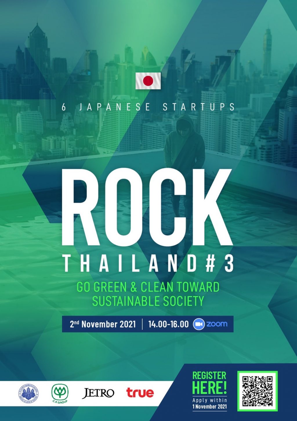 "Rock Thailand #3, Go Green & Clean toward Sustainable Society