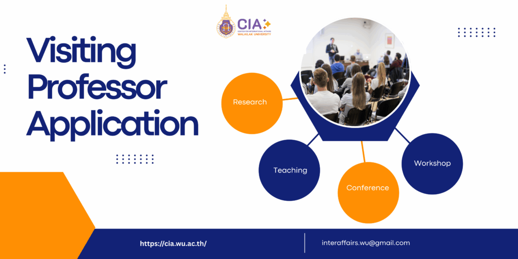 Visiting prof. Application